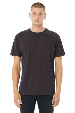Bella+Canvas 3201 - Mens Heather CVC Raglan T-Shirt