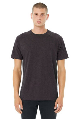 Bella+Canvas 3201 - Men's Heather CVC Raglan T-Shirt