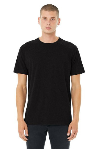 Bella+Canvas 3201 - Mens Heather CVC Raglan T-Shirt