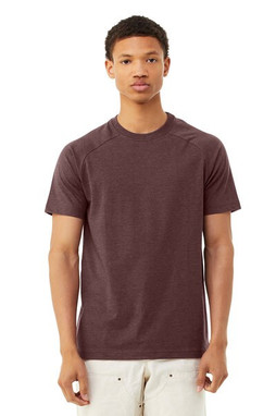 Bella+Canvas 3201 - Mens Heather CVC Raglan T-Shirt