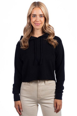 Next Level 9384 - Ladies Cropped Pullover Hooded Sweatshirt