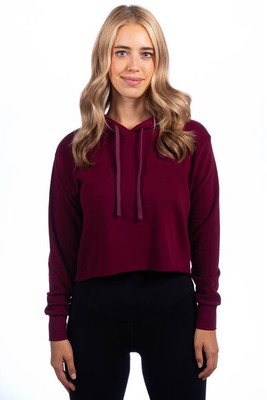 Next Level 9384 - Ladies Cropped Pullover Hooded Sweatshirt