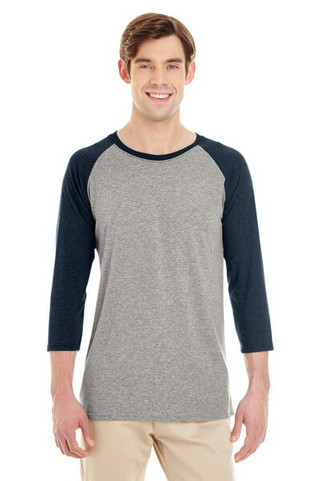 Jerzees 601RR - Adult TRI-BLEND Baseball Raglan