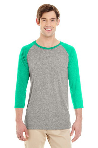 Jerzees 601RR - Adult TRI-BLEND Baseball Raglan