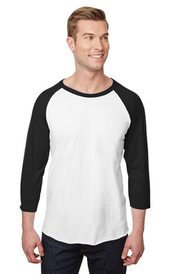 Jerzees 560RR - Unisex Premium Blend Ring-Spun 3/4 Sleeve Raglan T-Shirt