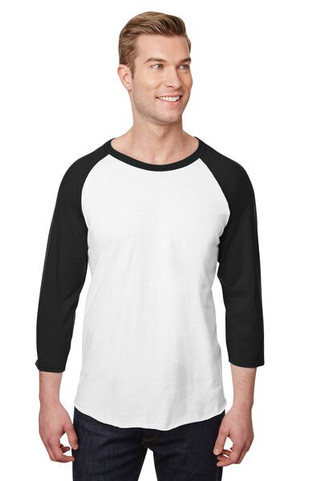 Jerzees 560RR - Unisex Premium Blend Ring-Spun 3/4 Sleeve Raglan T-Shirt