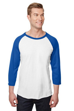 Jerzees 560RR - Unisex Premium Blend Ring-Spun 3/4 Sleeve Raglan T-Shirt
