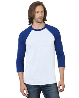 Bayside BA9525 - Unisex 3/4 Sleeve Raglan T-Shirt