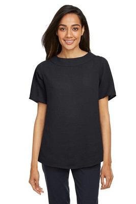 Devon & Jones DP613W - Ladies Perfect Fit Boat-Neck Blouse