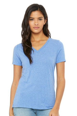 Bella+Canvas 6415 - Ladies Relaxed Triblend V-Neck T-Shirt