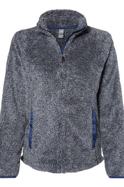 J. America JA8463 - Ladies Boundary Shag Full Zip