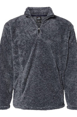 J. America JA8464 - Unisex Boundary Shag Quarter Zip