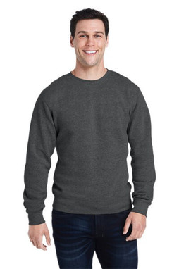 J. America 8870JA - Adult Triblend Crewneck Sweatshirt