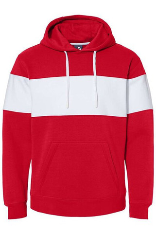 J. America 8644JA - Mens Varsity Pullover Hooded Sweatshirt