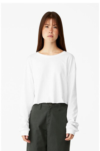 Bella+Canvas 6501B - FWD Fashion Ladies Cropped Long-Sleeve T-Shirt
