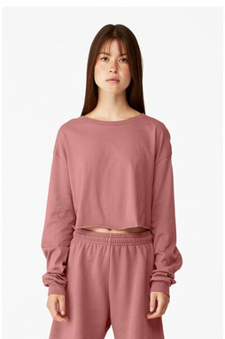 Bella+Canvas 6501B - FWD Fashion Ladies Cropped Long-Sleeve T-Shirt
