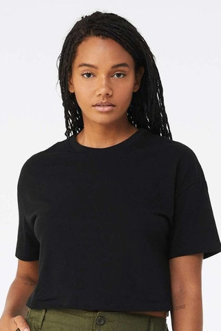 Bella+Canvas 6482 - FWD Fashion Ladies Jersey Cropped T-Shirt