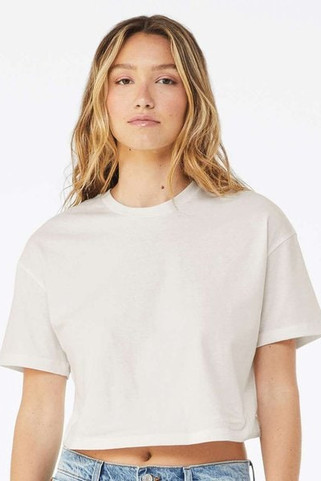Bella+Canvas 6482 - FWD Fashion Ladies Jersey Cropped T-Shirt