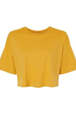 Bella+Canvas 6482 - FWD Fashion Ladies Jersey Cropped T-Shirt