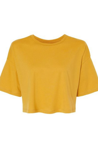 Bella+Canvas 6482 - FWD Fashion Ladies Jersey Cropped T-Shirt