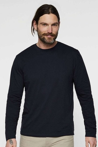 LAT 6918 - Mens Fine Jersey Long-Sleeve