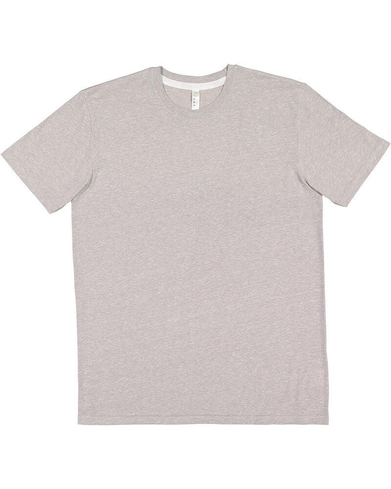LAT 6991 - Men's Harborside Melange Jersey T-Shirt - Gray