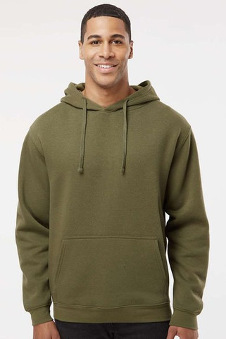 LAT 6926 - Adult Pullover Fleece Hoodie