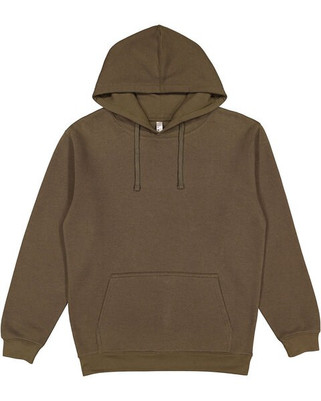 LAT 6926 - Adult Pullover Fleece Hoodie