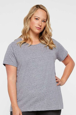 LAT 3816 - Ladies Curvy Fine Jersey T-Shirt