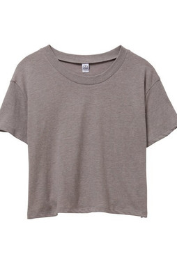 Alternative Apparel 5114BP - Ladies Headliner Cropped T-Shirt
