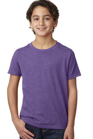 Next Level Apparel 3312 - Camiseta Juvenil de Algodón y Poliéster