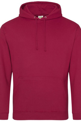 Just Hoods By AWDis JHA001 - Mens 80/20 Midweight College Hooded Sweatshirt