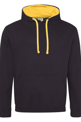 Just Hoods By AWDis JHA003 - Adult 80/20 Midweight Varsity Contrast Hooded Sweatshirt