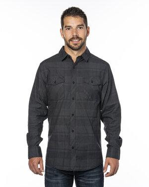 Burnside 8202 - LONG SLEEVE PLAID PATTERN WOVEN