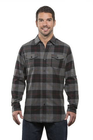 Burnside B8210 - Yarn-Dyed Long Sleeve Flannel Shirt