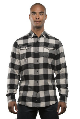 Burnside B8210 - Yarn-Dyed Long Sleeve Flannel Shirt