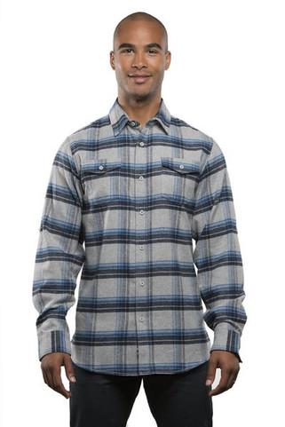Burnside B8210 - Yarn-Dyed Long Sleeve Flannel Shirt