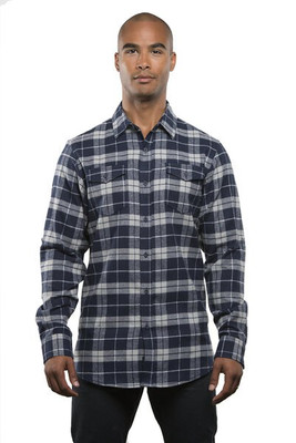 Burnside B8210 - Yarn-Dyed Long Sleeve Flannel Shirt