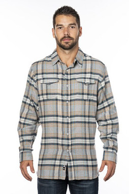 Burnside B8210 - Yarn-Dyed Long Sleeve Flannel Shirt
