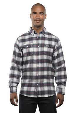 Burnside B8210 - Yarn-Dyed Long Sleeve Flannel Shirt