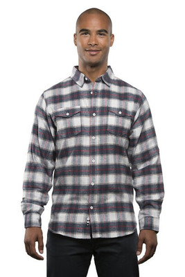 Burnside B8210 - Yarn-Dyed Long Sleeve Flannel Shirt