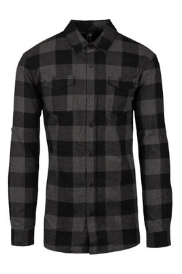 Burnside B8210 - Yarn-Dyed Long Sleeve Flannel Shirt