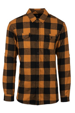 Burnside B8210 - Yarn-Dyed Long Sleeve Flannel Shirt