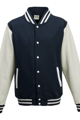 Just Hoods By AWDis JHA043 - Mens 80/20 Heavyweight Letterman Jacket