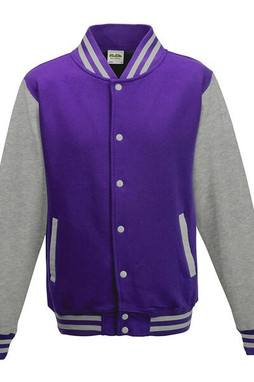 Just Hoods By AWDis JHA043 - Mens 80/20 Heavyweight Letterman Jacket