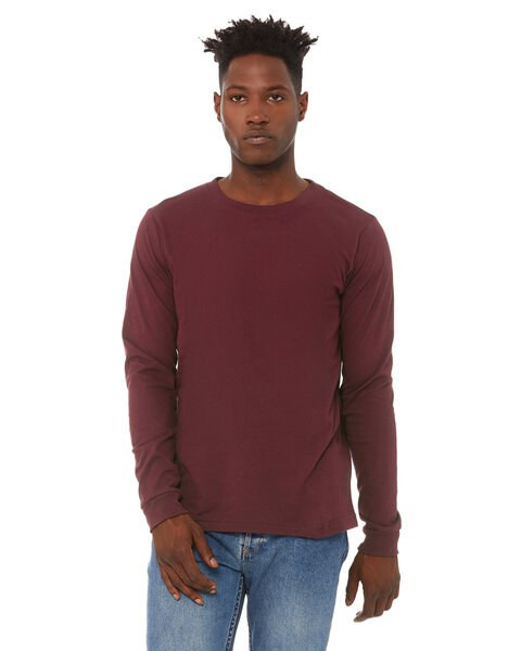 Bella+Canvas 3501 - Men’s Jersey Long-Sleeve T-Shirt