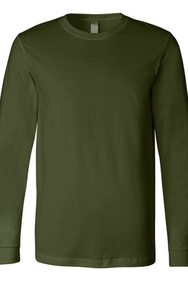 Bella+Canvas 3501 - T-shirt à manches longues en jersey pour hommes