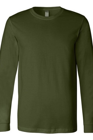 Bella+Canvas 3501 - Men’s Jersey Long-Sleeve T-Shirt