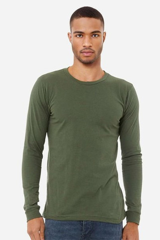 Bella+Canvas 3501 - Men’s Jersey Long-Sleeve T-Shirt