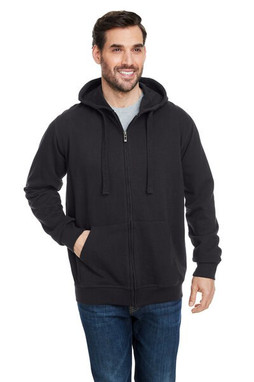 Burnside B8615 - Camo Full-Zip Hooded Sweatshirt